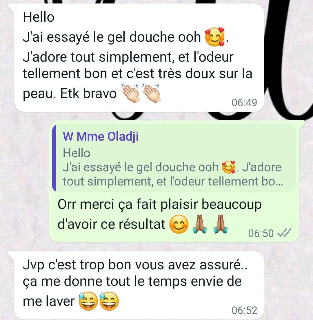 MyWoman_empire's tweet photo. Merci à toutes ces personnes qui nous font confiance en nous et en nos produits 🥰🙏.
.
#Togo #Benin #wasexo #Ghana #mywoman https://t.co/qyhE6A1V1F