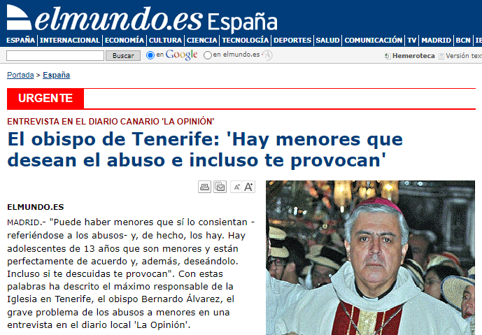 loscalvitos's tweet photo. Hay que ver cuánto escándalo por lo que NO dijo Irene Montero, y cuánto silencio por lo que SÍ dijo el obispo de Tenerife. https://t.co/K7TNp10Idc