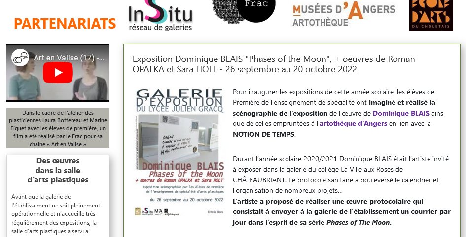 MarquetJeanPie1's tweet photo. en #artsplastiques, organiser une programmation annuelle d'exposition pour faire vivre le #100EAC en établissement scolaire : https://t.co/qQJWdP5xYr https://t.co/8lsPDqYnEp