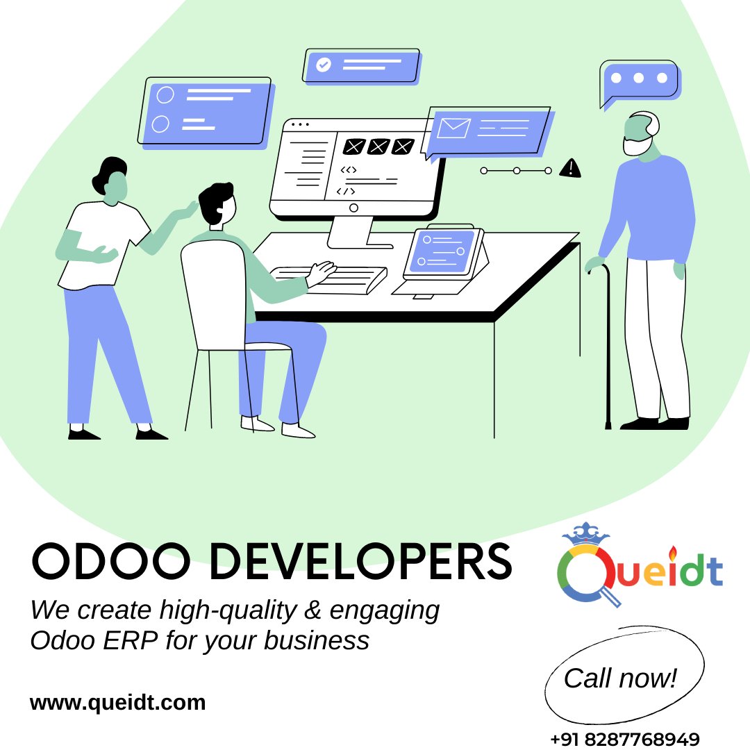 queidt's tweet image. Odoo is an open-source business app. We help you to achieve your goals with our best #Odoodevelopmentservices in #Gurgaon.
Visit: queidt.com/blogs/Modern-E…