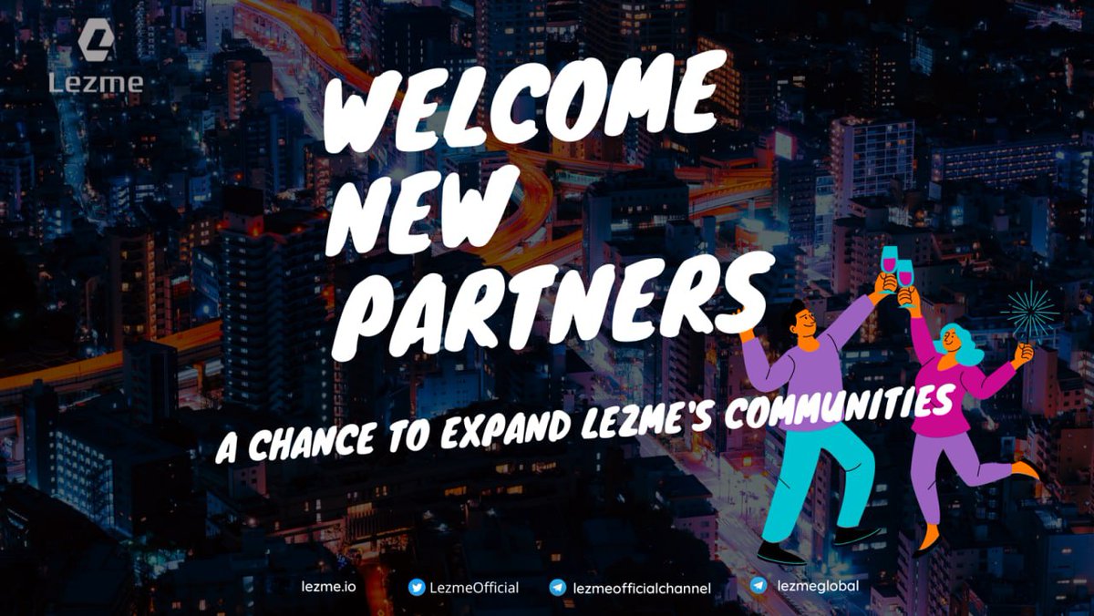 LezmeOfficial's tweet photo. BIG SURPRISE! NEW PARTNER & BACKER ๐ฅ
Letโs guess what Lezme has.
๐ฃThis September, let's welcome the new Backers and Partners of Lezme onboarding.
We will announce it soon, please stay tuned yโall. ๐ฅ
#Lezme #FinancialMetaverse #Partner #Backer https://t.co/DVzgI5np5l