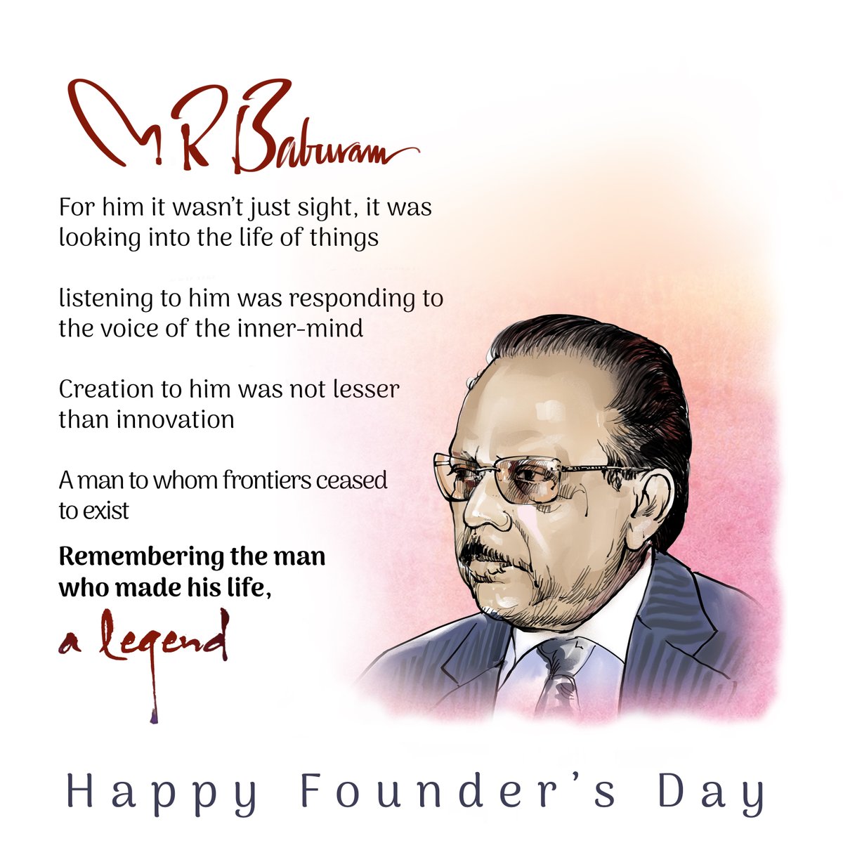 pavinterio's tweet image. Remembering the legend and our guiding light on P&amp;amp;I Founder's Day 23rd September. 
#HappyFoundersDay 

#50yearspni #Foundersday #Celebrations #Leader #Guide #Philosopher #Artist #Genius #Eventmanagement #interiors #museum #exhibitions #retail