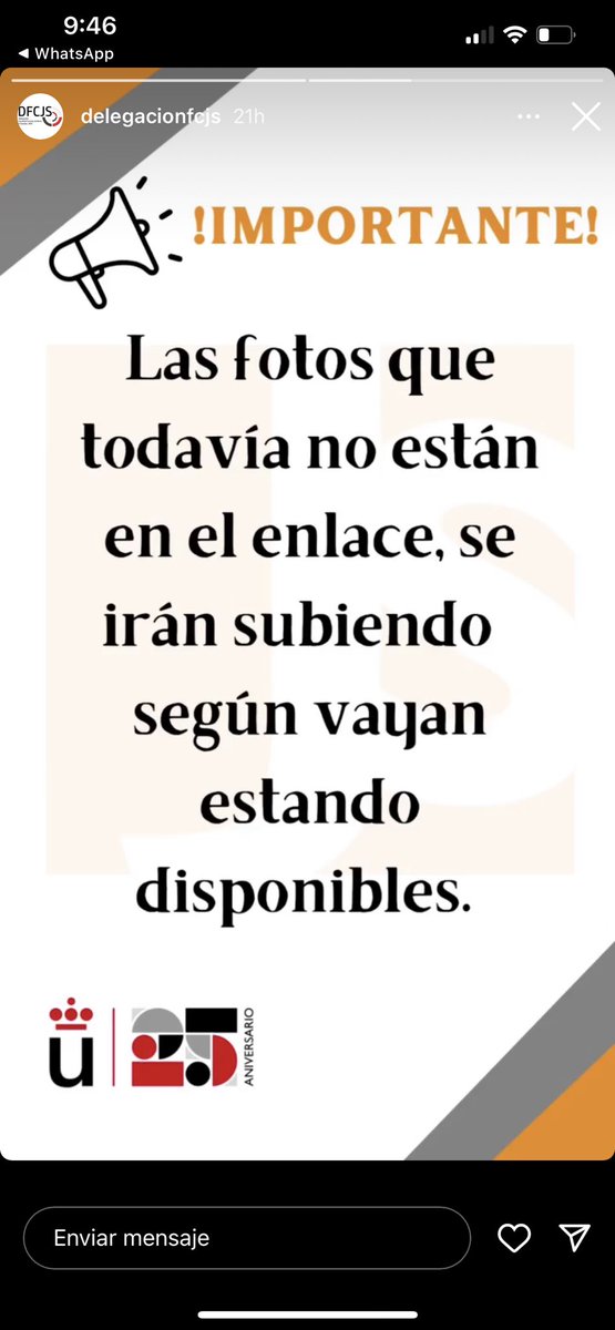 Nos informan desde <a href="/delegacionfcjs/">Delegación Estudiantes FCJS URJC</a> que ya están disponibles las fotografías de las graduaciones