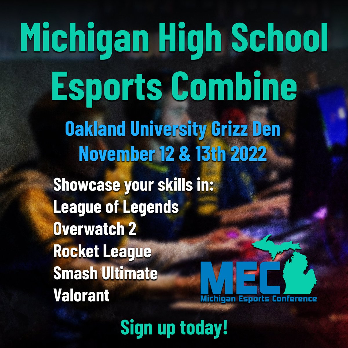 Michigan Esports Conference tweet media