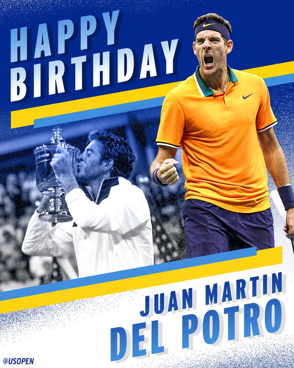 usopen's tweet photo. Our 2009 champion remains an absolute fan favorite!

Happy Birthday, @delpotrojuan! https://t.co/sDcVbhc5LI