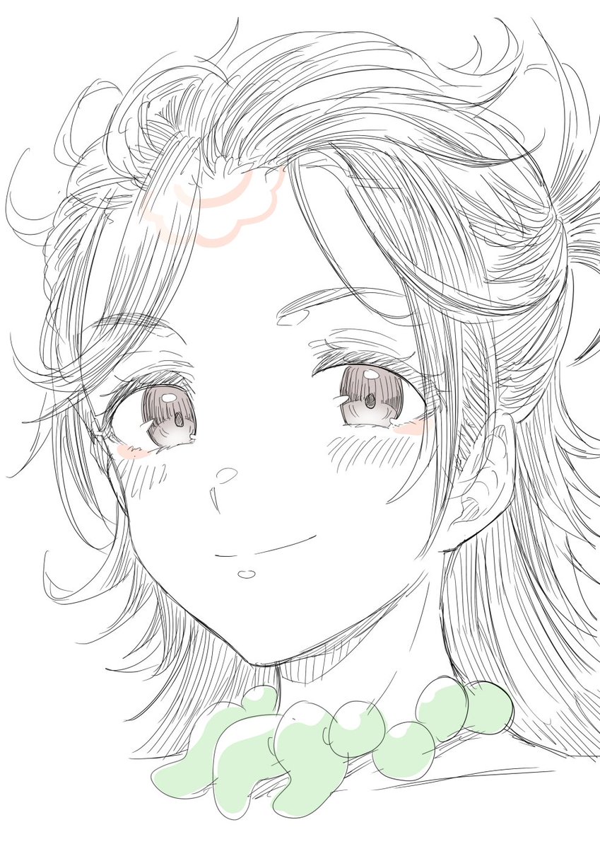 顔を可愛く描けるようになりたいから練習するぞ! 78 