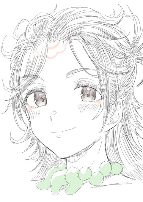 顔を可愛く描けるようになりたいから練習するぞ! 78 