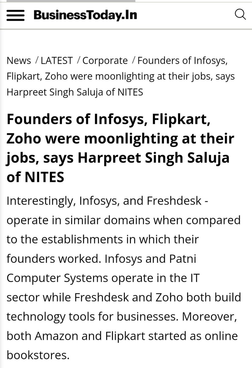 NITESenate's tweet photo. Thanks @business_today @aakancvedi
Ethics and policies should be same for employees and employers as well.
#ITEmployees #StrongerTogether #UnitedWeWin #StandAsOne #JoinNITES #layoff #Wipro #Moonlighting https://t.co/ARuWwW53bv