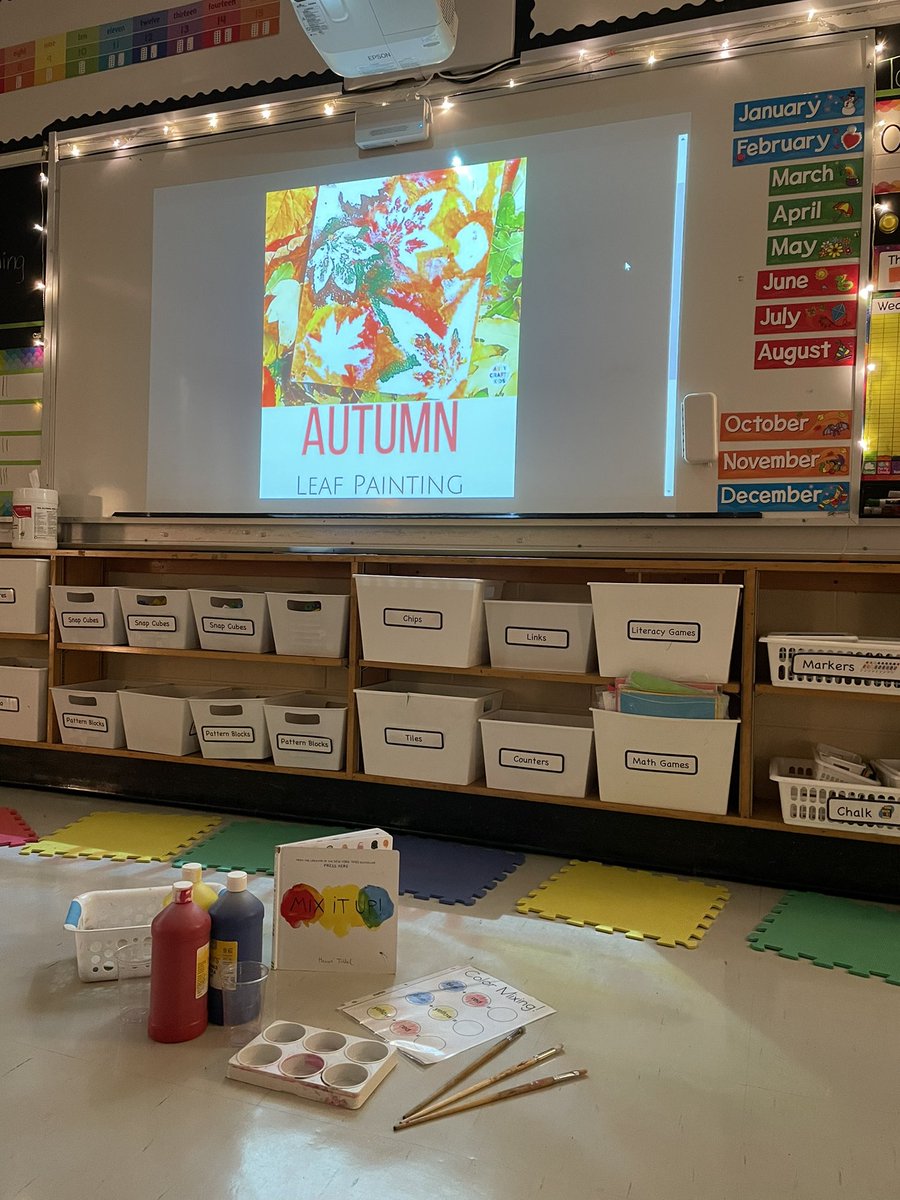 MrsWhaley_'s tweet photo. Excited for these kiddos to arrive this morning and do some #Autumn #VisualArts! Can you guess what we might be making?! 🍂🎨🥰👩‍🎨 @HCDSB @StPaul_CES #HCDSBVisualArts https://t.co/ZFtQXUvScw