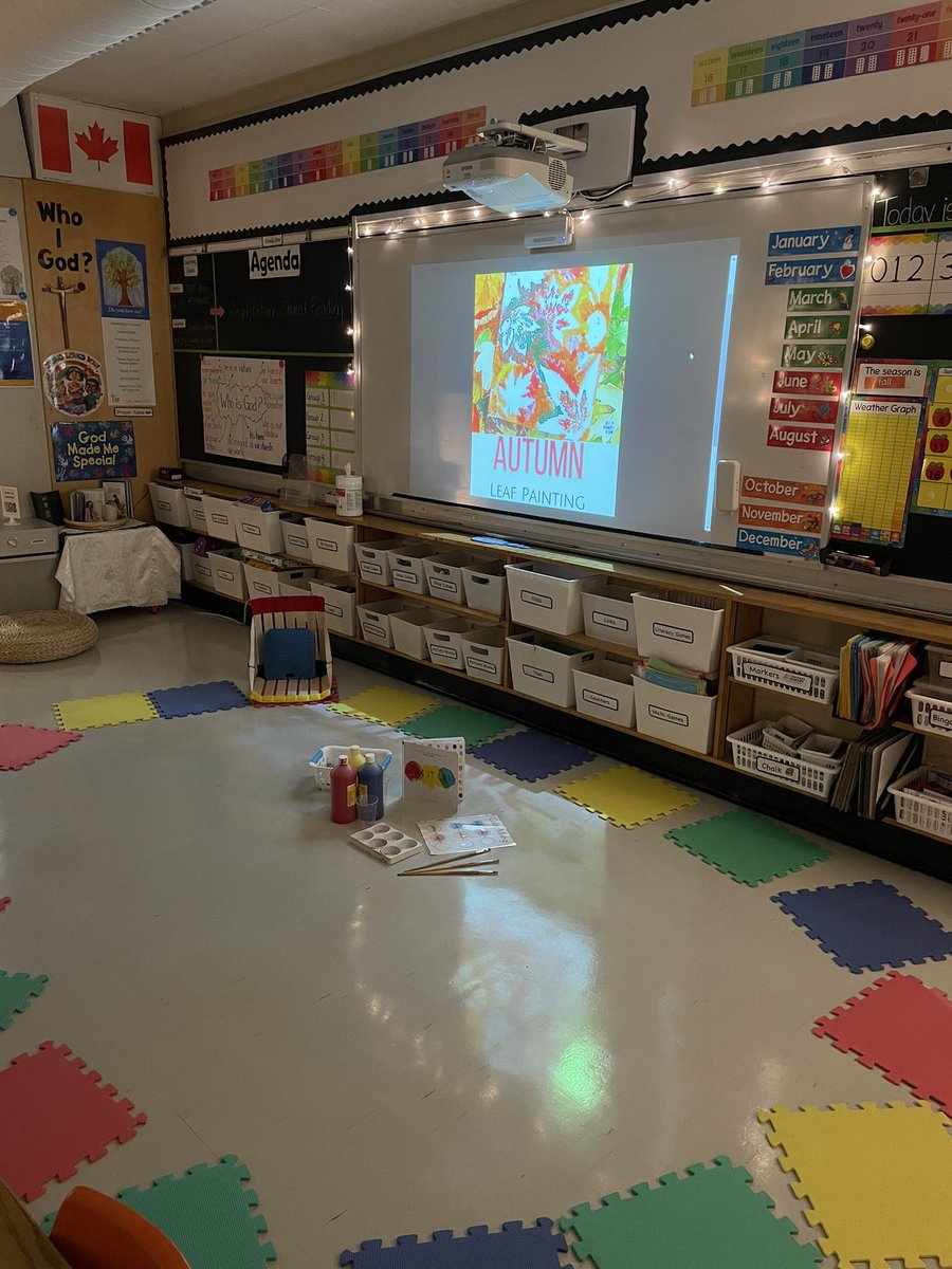 MrsWhaley_'s tweet photo. Excited for these kiddos to arrive this morning and do some #Autumn #VisualArts! Can you guess what we might be making?! 🍂🎨🥰👩‍🎨 @HCDSB @StPaul_CES #HCDSBVisualArts https://t.co/ZFtQXUvScw