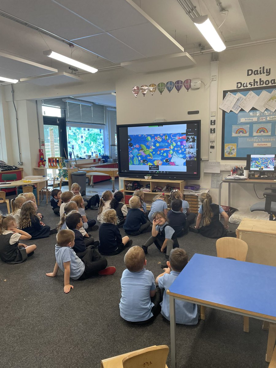 WathVictoria's tweet photo. Our KS1 &amp; EYFS children have enjoyed a session with author Suzy Senior this afternoon, sharing stories together. #rotherhamlovesreading #octopants #suzysenior #readingforpleasure @jmatschools https://t.co/Chux200ba6