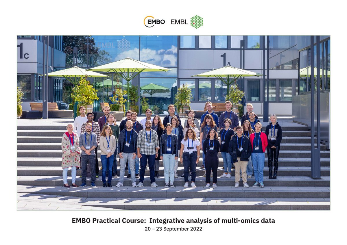EMBL Events (@emblevents) on Twitter photo It's the last day of #EMBOMultiOmics! We hope you've had a great time 🙌 Thank you to our amazing participants and also to our speakers, trainers, and organisers @wolfgangkhuber, <a href="/OliverStegle/">Oliver Stegle</a>, and <a href="/BrittaVelten/">Britta Velten @brittavelten.bsky.social</a> for 4 days full of knowledge! We hope to see you again soon 👋 It's the last day of #EMBOMultiOmics! We hope you've had a great time 🙌 Thank you to our amazing participants and also to our speakers, trainers, and organisers @wolfgangkhuber, <a href="/OliverStegle/">Oliver Stegle</a>, and <a href="/BrittaVelten/">Britta Velten @brittavelten.bsky.social</a> for 4 days full of knowledge! We hope to see you again soon 👋