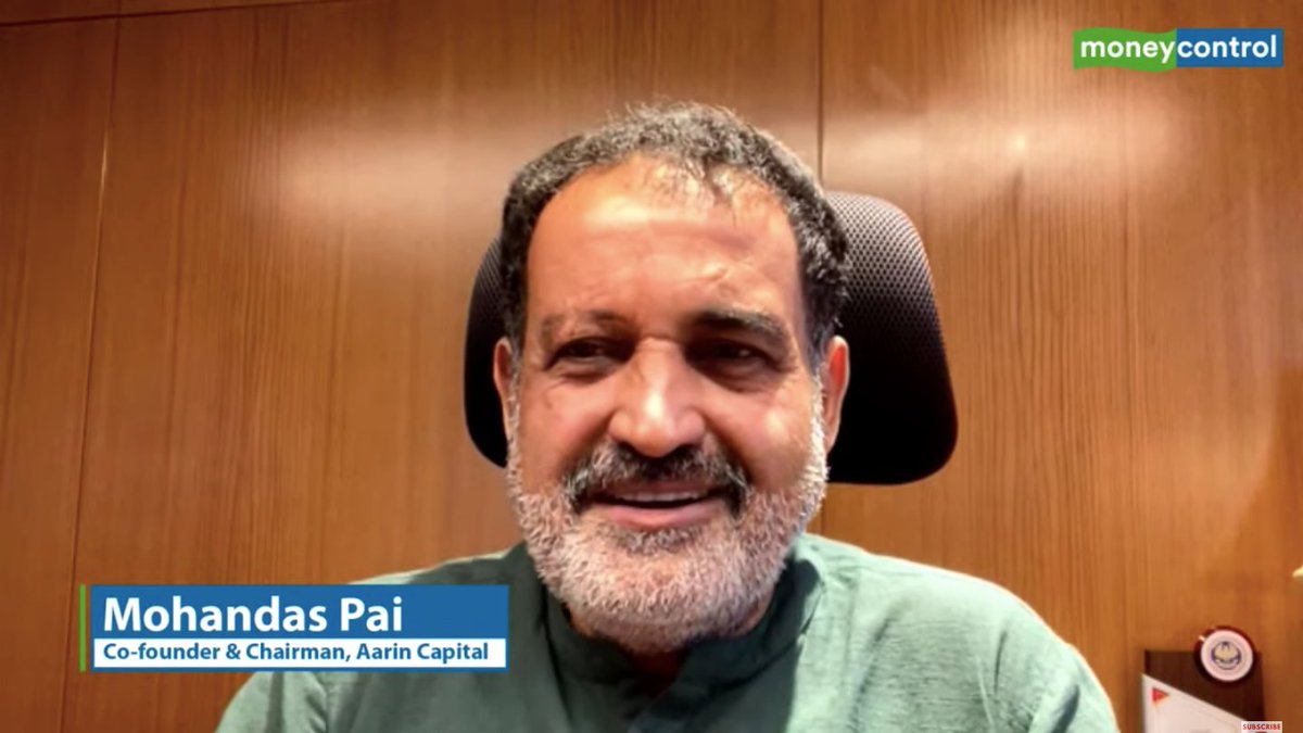moneycontrolcom's tweet photo. "In principle, we must now look at a situation where people are able to work in their free time": @TVMohandasPai, Aarin Capital Cofounder

Join this debate on moonlighting on #MCMasterclass.

Tune in👇
https://t.co/drIde8pL1K

@chandrarsrikant | #Jobs #Wipro #Infosys #hybridwork https://t.co/GHSzLGGtHL