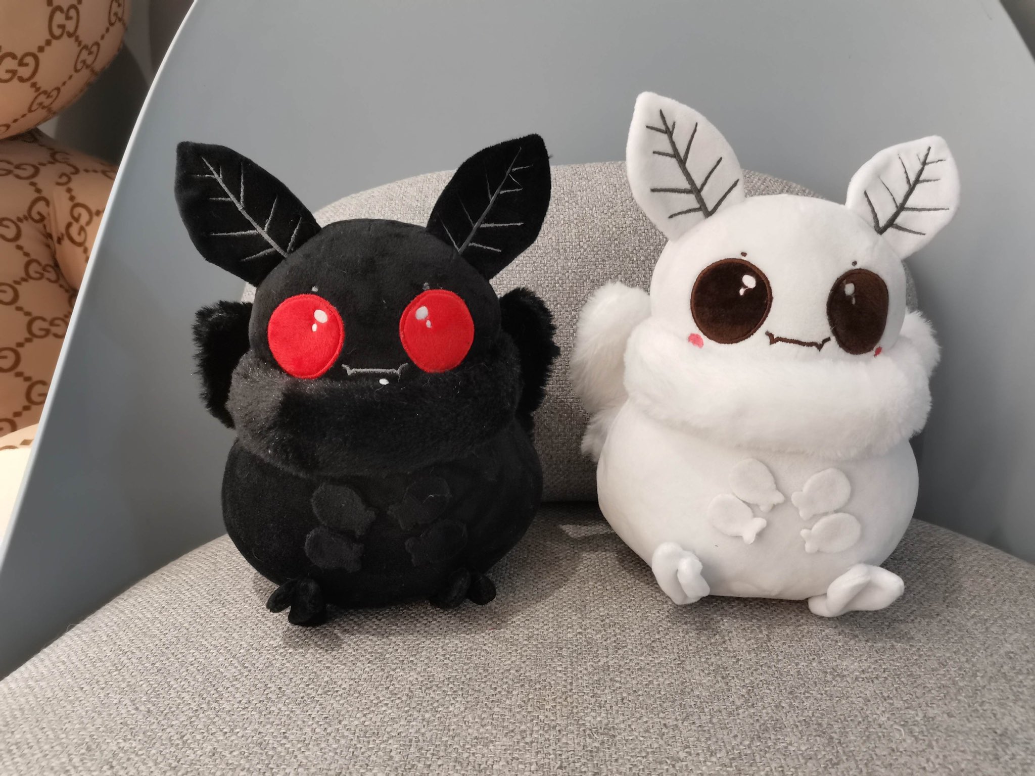 Poodle top moth plush