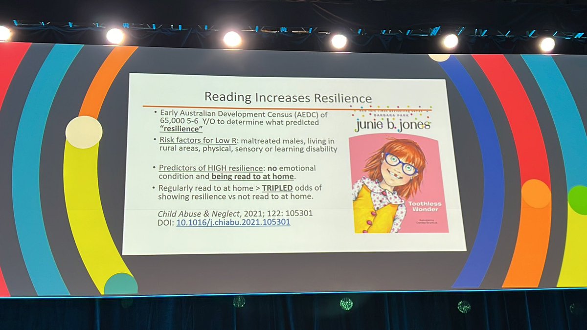 DocGalapon's tweet photo. Reading Increases Resilience. Read to kids—creates a stronger kids #fmstrong #aafpfmx https://t.co/3SCTztzLuP