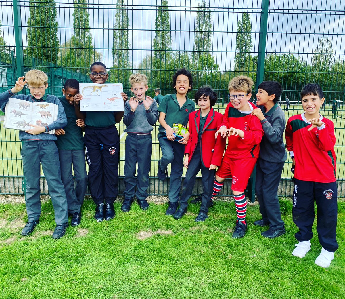 ArnoldHouseSch's tweet photo. Many of our activity clubs are led by the boys themselves. Today was the first meeting of Dinosaur Club run by one of our Year 5 boys who created quizzes and games for all to enjoy! #boysactivityclubs #boysincharge #prepschoolactivities #arnoldhouseschool https://t.co/DWPFr7j6l3