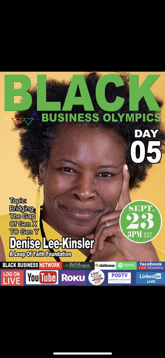 Day 5 Part 2 let’s talk about the Metaverse #blackbusinessolympics #blackbusinessexpousa #geniusiscommon #nft #blackmultiverse #metaverse m.youtube.com/channel/UCpbmA…