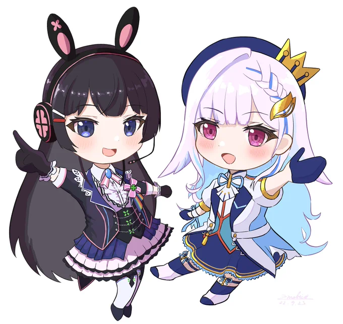 ちびアイドル美兎リゼ#みとあーと #ヘル絵スタ 