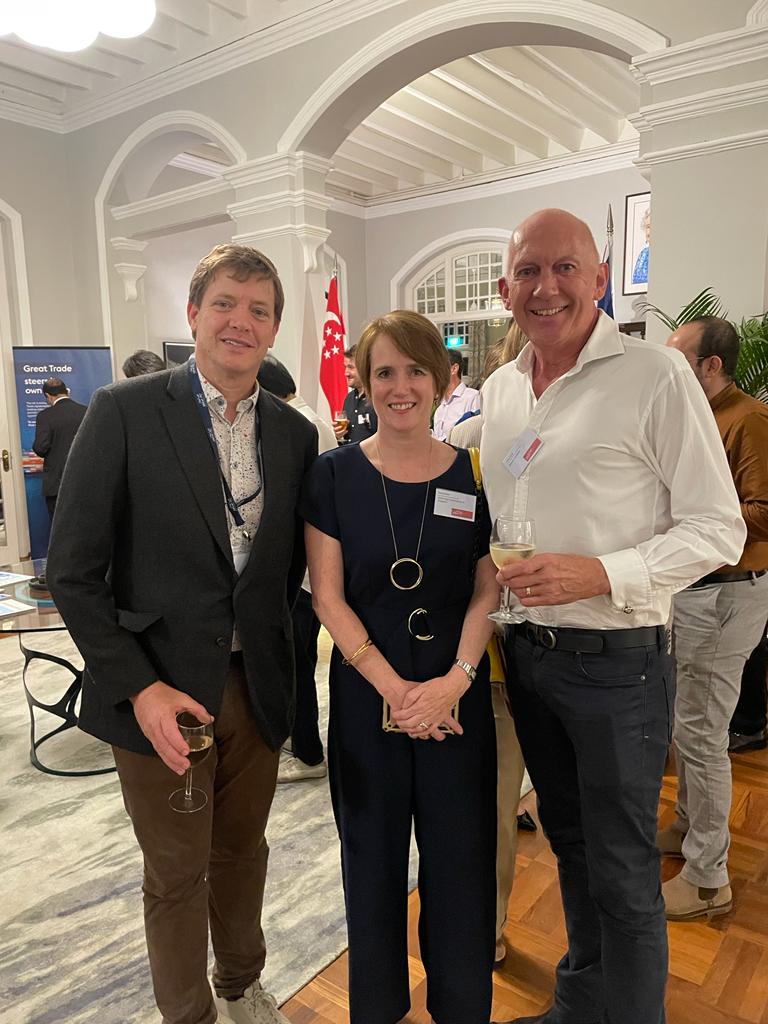 GoldilockSecure's tweet photo. An amazing week for @GoldilockSecure in Singapore this week, so much support from @TechNation and @tradegovuk. Special thanks to @natalieblackuk. #TrueAirgap use cases continue to expand, this trip the focus was Maritime and Ports #CyberSecurity. https://t.co/CSB7zgzfFQ