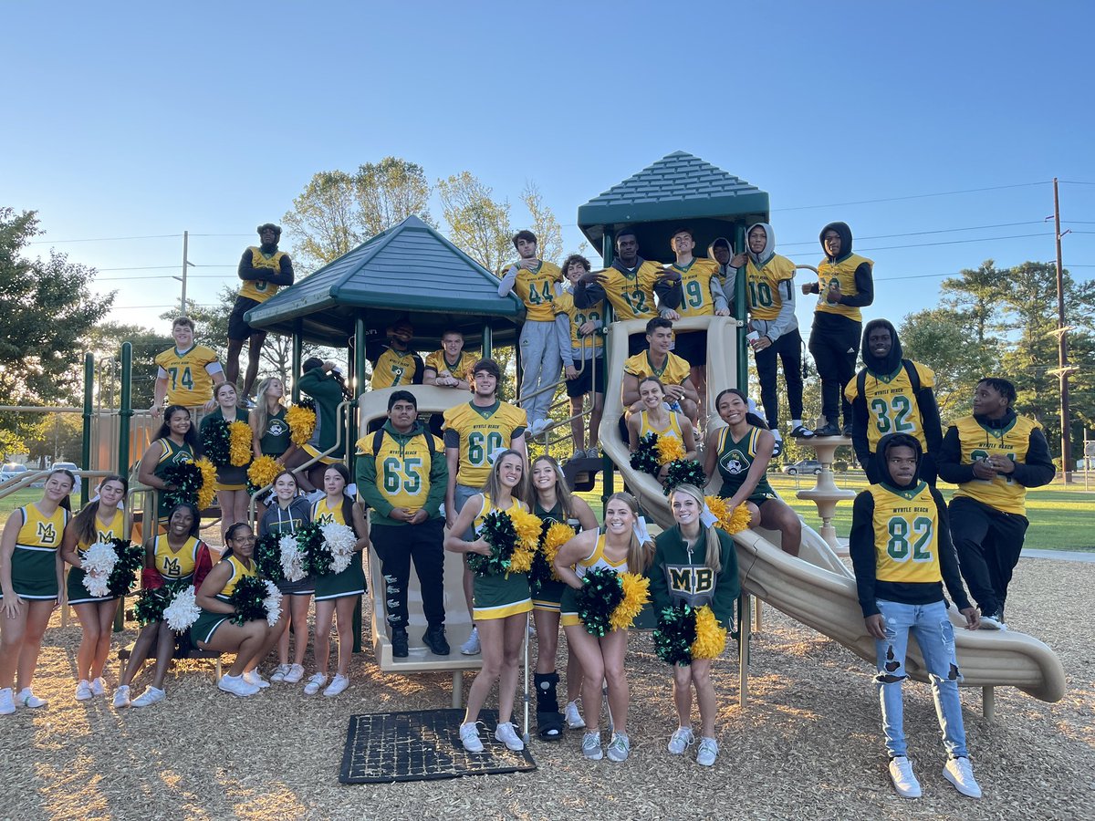 MBSeahawks_FB's tweet photo. We are excited to be at the Myrtle Beach cluster schools today to share some Seahawk spirit ππ’π‘#HomecomingWeek #LittleSeahawks #SeahawkSpirit @MBPrimarySchool @myrtlebeachhigh #MBEC #MBP #MBE #MBM #MBHS https://t.co/qcqHExr2s4