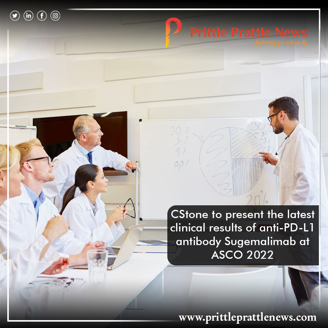 prittle_prattle's tweet photo. CStone to present the latest clinical results of anti-PD-L1 antibody Sugemalimab at ASCO 2022.
#cstone #medical #Sugemalimab #ASCO #biopharmaceutical #health #healthcare #antibody #therapies #research #development #cstonepharmaceuticals 

https://t.co/FXPDyMYGzJ https://t.co/uQtRWc5f83
