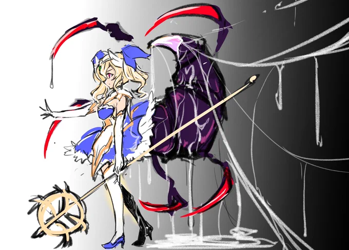 チカラを解放した蟲魔法少女#オリジナル#創作 