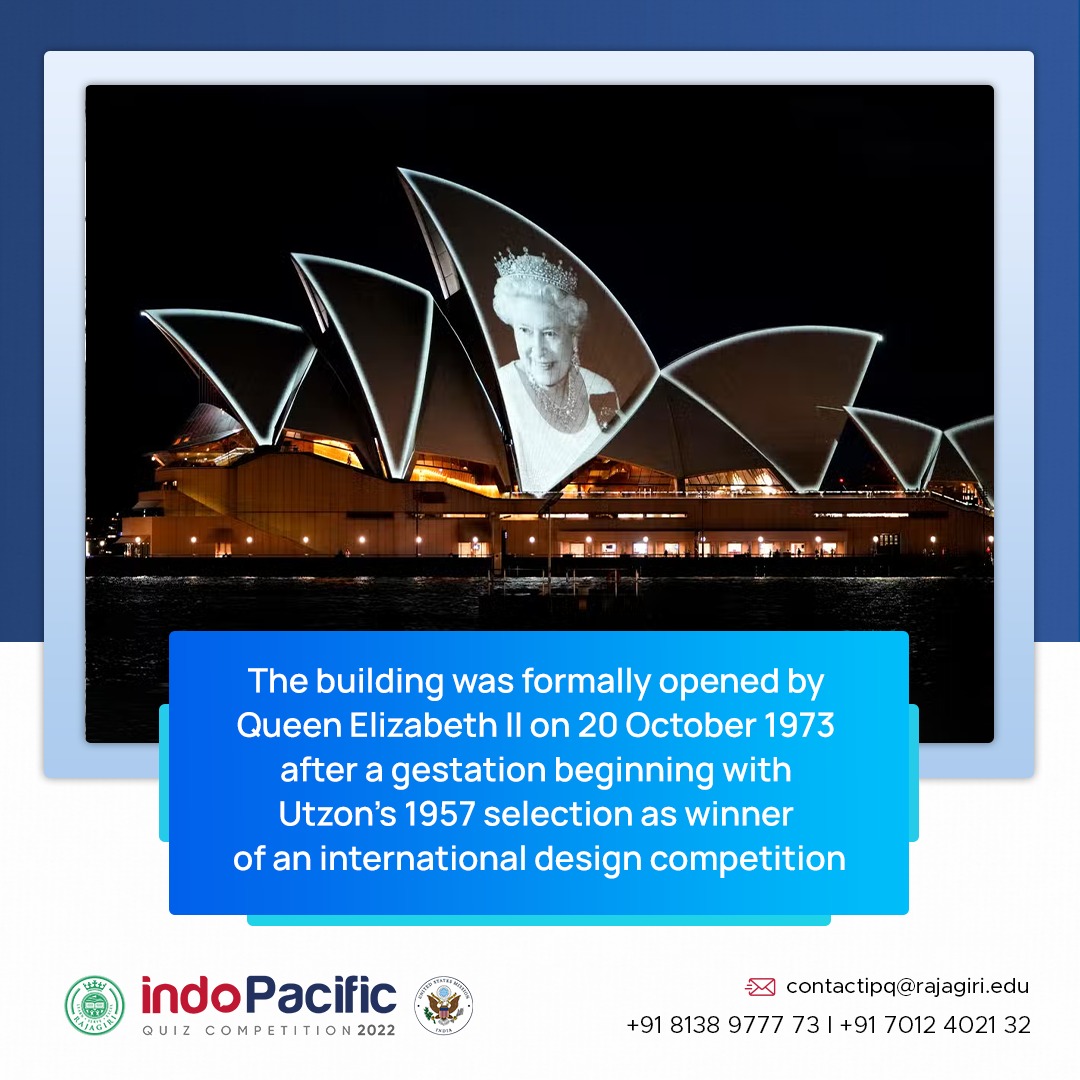 indopacificquiz's tweet photo. Did you know that the Sydney Opera House took almost 15 years to complete? The opera house is a suitable venue for large theatrical productions and became a UNESCO World Heritage Site in 2007.
#SYDNEYOPERAHOUSE #australia #sydney #sydneyaustralia #quizzes #JørnUtzon #PeterHall https://t.co/ctWDZ5QNfh