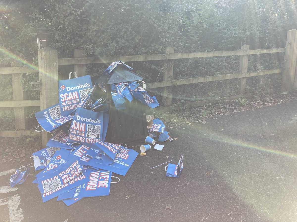 GreatLadyJane's tweet photo. Love a bit of sustainable marketing 🤦🏽‍♀️ @dominos #Marketing #Sustainability https://t.co/Bqk9qEFjmS