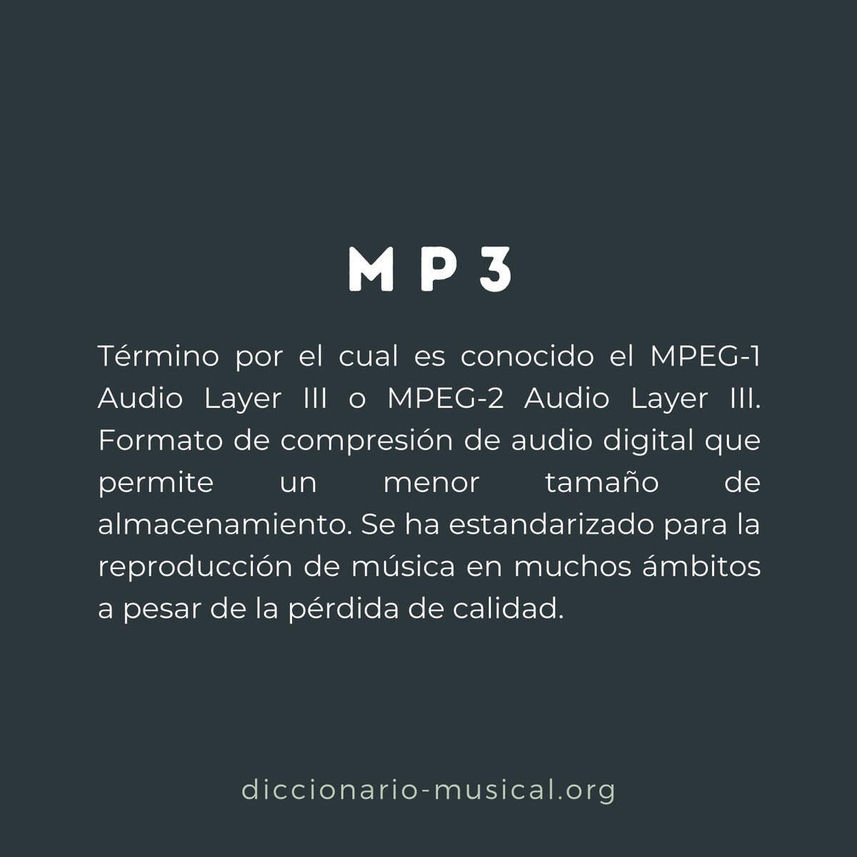 InstMusOn's tweet photo. ¿Qué significa Mp3? ¿Qué es un Mp3?

https://t.co/FwBJ3KaFps https://t.co/EUzEVLVaJj