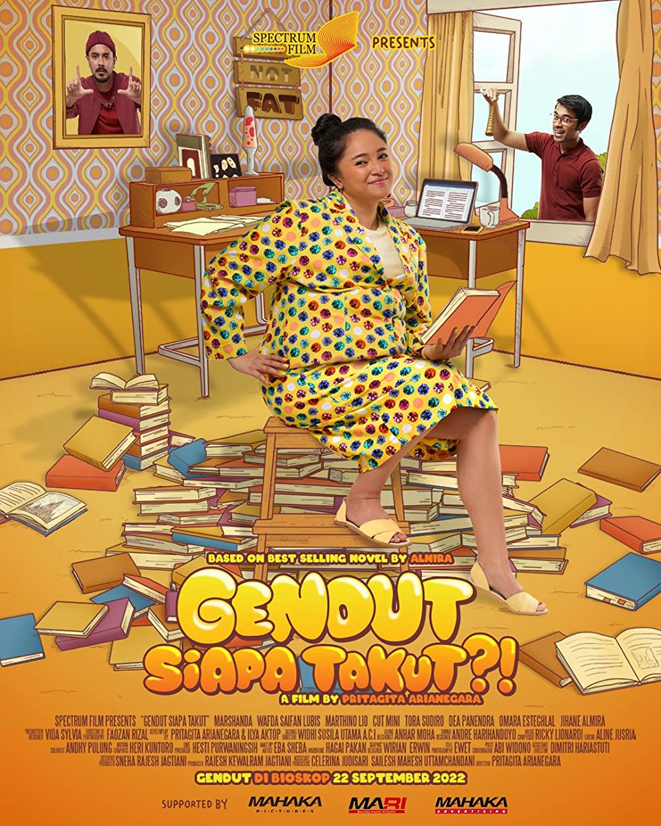 HabisNontonFilm's tweet photo. GENDUT SIAPA TAKUT?! punya pesan padat dan dihidangkan dengan visual yang sangat memikat!

Marshanda berperan sangat ekspresif dan menyenangkan.

Ceritanya yang simple juga lucu, sanggup menggelitik penonton di detik-detik tak terduga. https://t.co/fn9DOtbl5D