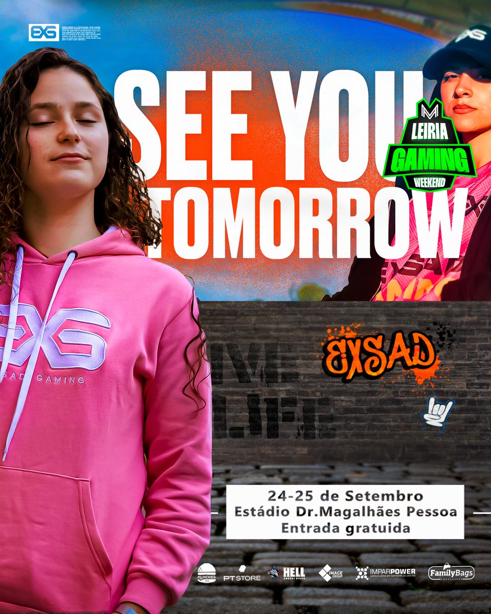 exsadggoficial's tweet photo. Amanhã é o dia de estarmos presentes em mais um evento já estamos ansiosos para estarmos juntos ! 💥🧡
Quem vai estar presente amanhã ?🤔
#EXSAD #WeMakeItLookEasy https://t.co/eBOYDiIjRy