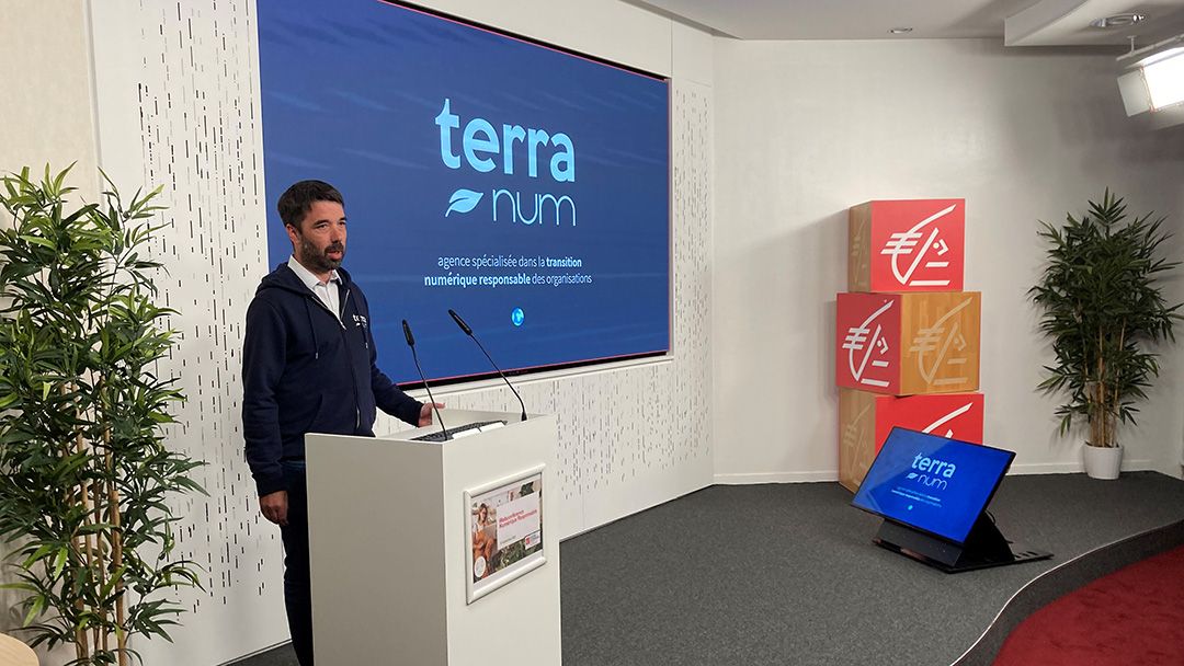 #TransitionNumérique | Dans le cadre des #SEDD2022 et en tant qu'entreprise engagée en faveur du #numérique #reponsable, nous organisions ce jour avec <a href="/terra_num/">terra_num</a> une conférence pour sensibiliser nos collaborateurs à ce sujet. 📲🌱⚡

<a href="/marysevepierre/">Maryse Vépierre</a> | <a href="/G_Cordelier/">Guillaume CORDELIER</a> | <a href="/langleto/">Langlet Olivier</a>