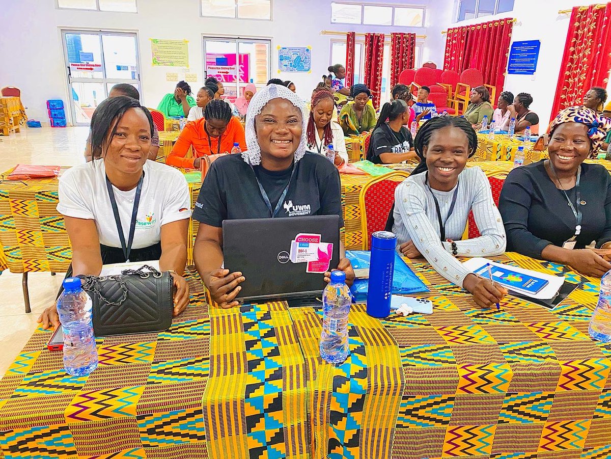 AyishaMohammedG's tweet photo. Congratulations to us, we have come to the end of our 4th annual conference.
This year we had about 6 regions taking part in the conference they include; Volta, Northern, Upper East, Upper West, Greater Accra, and Bono East, with Volta been the @YoungUrbanWomen @ActionAidGhana https://t.co/wIRWruykMB