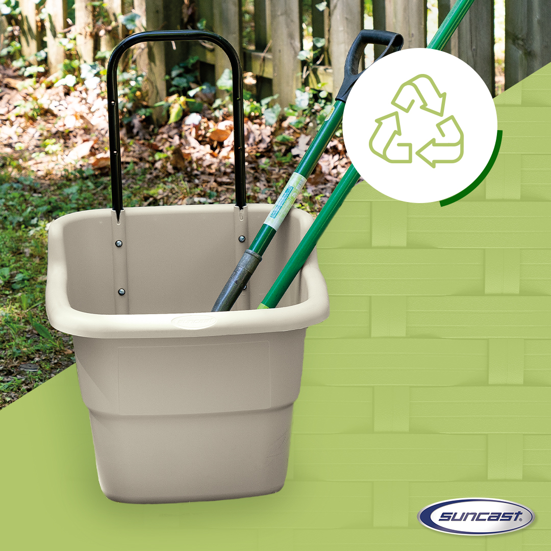 Lay waste to weeds nd prep your garden for fall with a lawn cart made without wasting any scrap resin—that’s right, none! Learn more at utm.io/ueZcw. 
#suncastcorp #brilliantbydesign