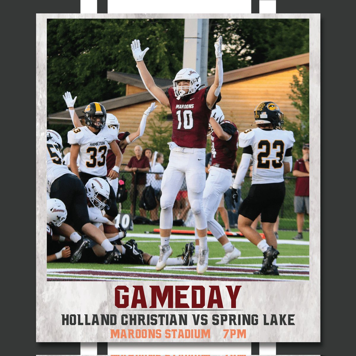 HCFBMaroons's tweet photo. It's Homecoming Game Day!!
#GoMaroons #MaroonPride #HCFootball https://t.co/sIdBRLwkbC