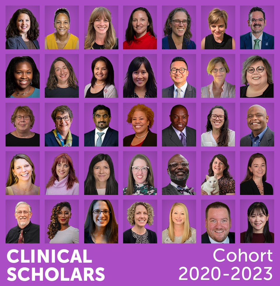 Proud to support some of the most incredible leaders in #HealthEquity with <a href="/RWJF/">RWJF</a>!

Meet our final cohort: clinicalscholarsnli.org/cohort/2020-20…

#FellowFriday #FF