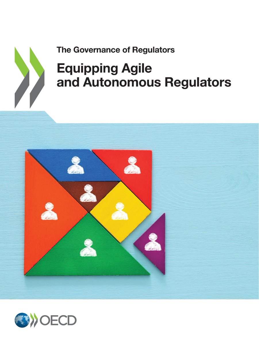 📢 Equipping Agile &amp; Autonomous Regulators

We review the #funding &amp; #staff arrangements for the autonomy, agility, accountability &amp; transparency of economic #regulators in the sectors of:

🏭Energy
📲E-communications
🚆Transport
🚰Water

See👉oe.cd/equipping-regu… #regulation