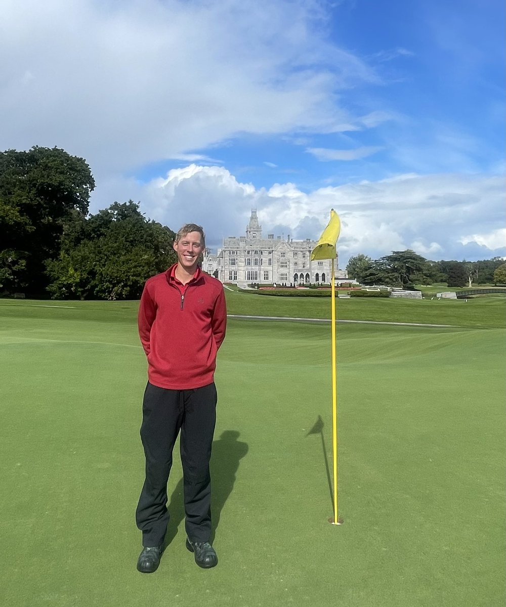 All good things come to an end. A big thank you to @patGmoney who arrived to @AdareGC from @OSU_ATI_Turf for an International Turf Placement. Patrick is now heading to Tara Iti in New Zealand for part 2 of his International Experience. Thank you Patrick for a great 6 months.