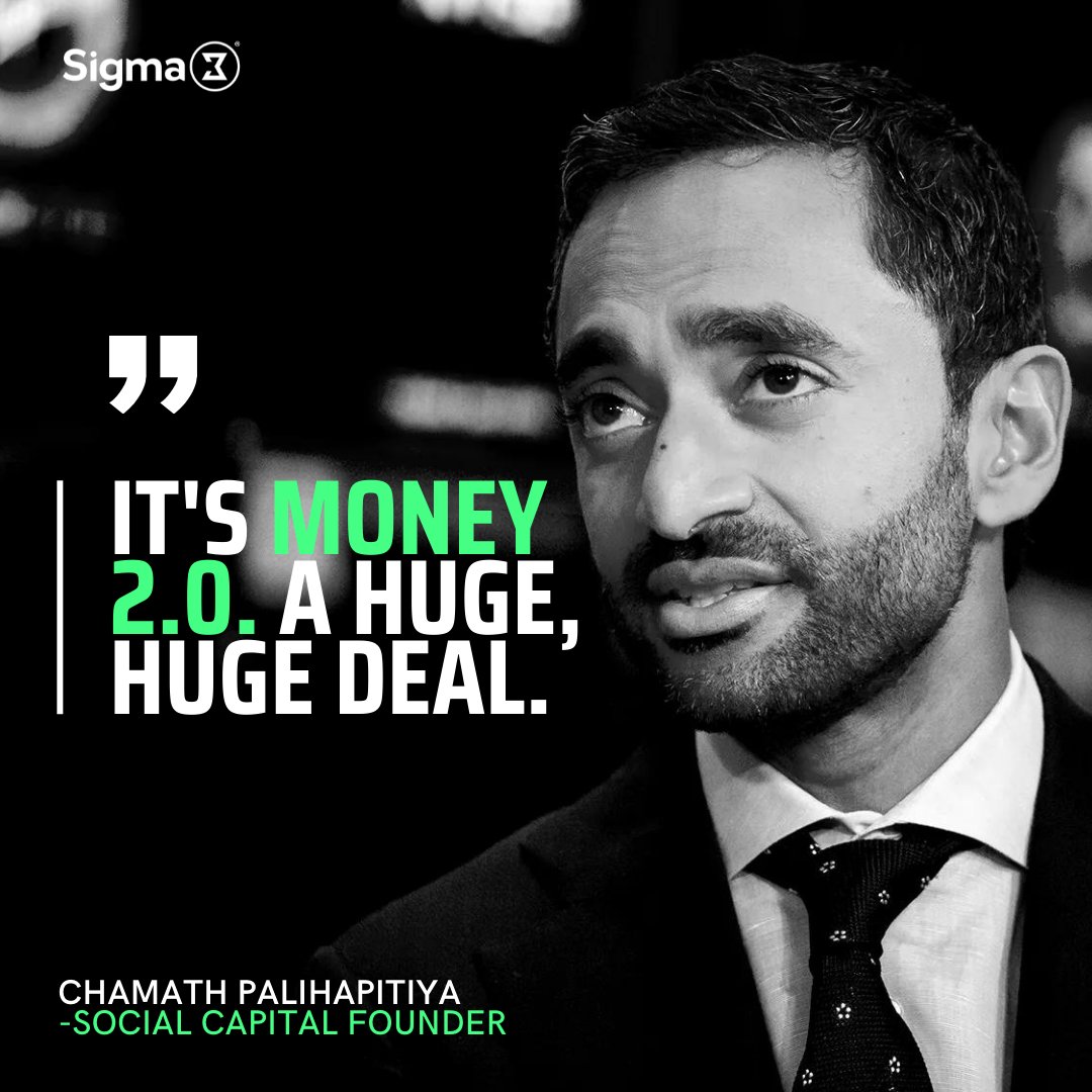 👀 Chamath Palihapitiya on #bitcoin.

👉 He is the founder of <a href="/socialcapital/">Social Capital</a>, where he makes big bets on transformational ideas, technology, and people.

$BTC