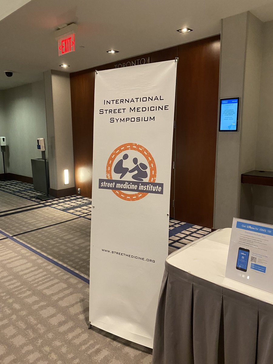 First in-person ISMS since 2019 calls for bringing back this account! We’re so excited to be here in Toronto! @StreetMedInst