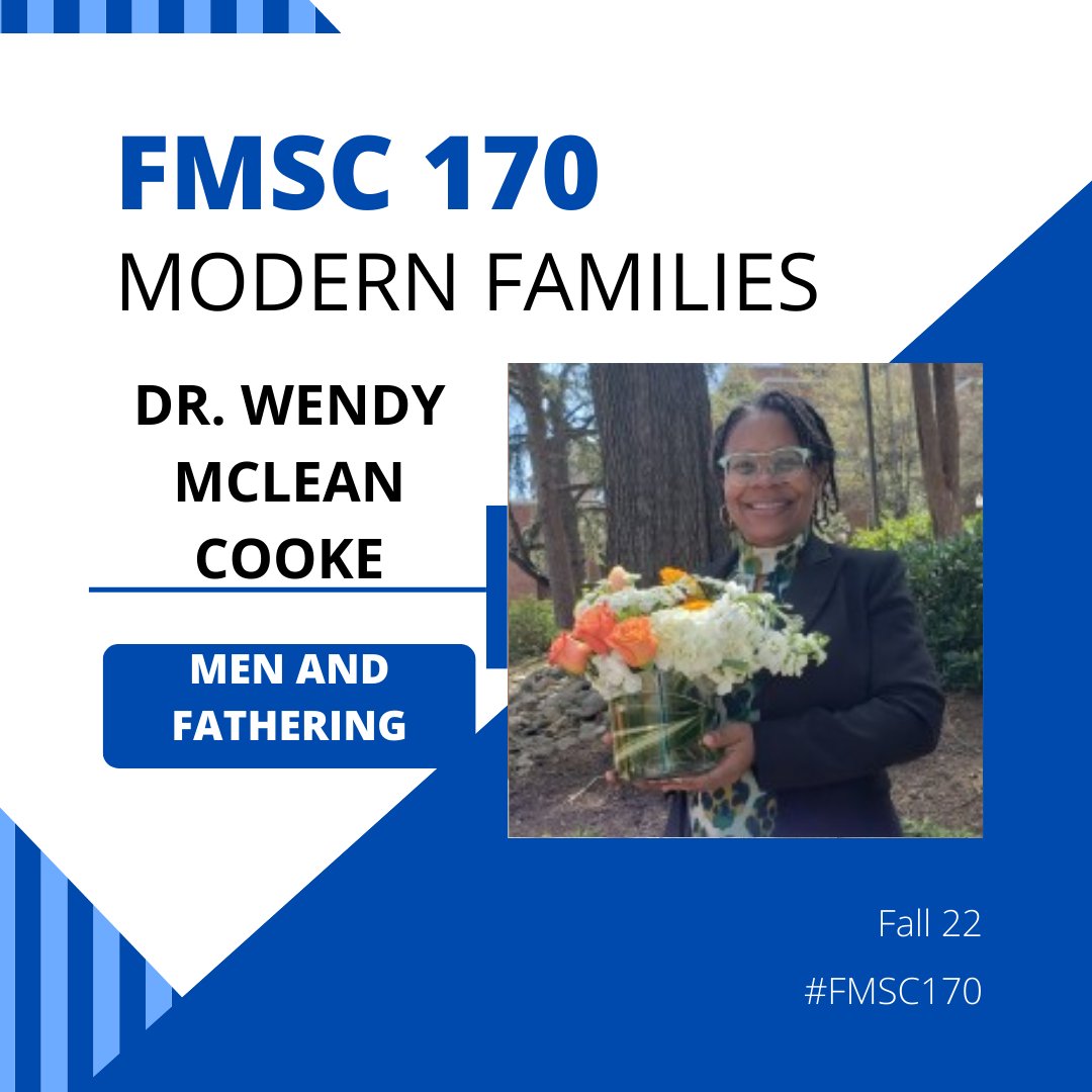 TannerKilpat's tweet photo. Thanks, Dr. Cooke, for coming to #FMSC170 to discuss men and fathering! We learned how Caribbean men negotiate parenting with their partners and how going "through the rings" can be a meaningful experience. @FMSCUMD https://t.co/NrTXs4BTLW