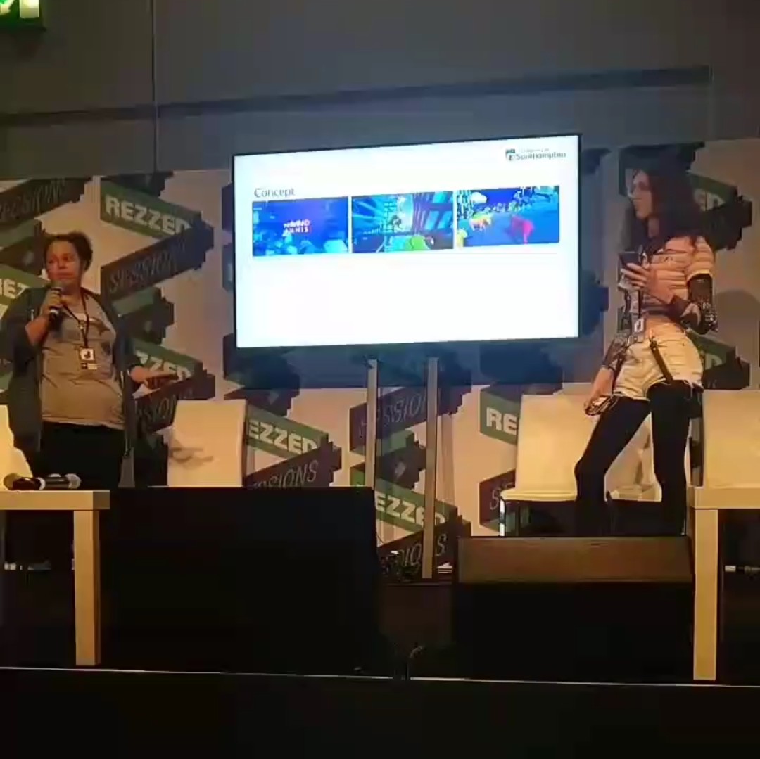 I got to give a little presentation about my game <a href="/WaywardAmnis/">Wayward Amnis</a> at EGX rezzed! (Thanks to @BarclaysGames)

It was spooky as heck to talk in front of a bunch of people but I'm glad I did it :)