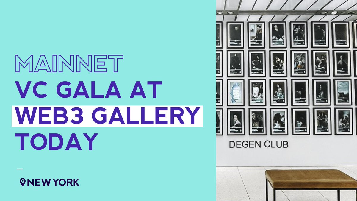 Supermooncamp's tweet image. Today is the day supermooners🎉🎉

📍Web3Gallery
⏳7 PM

#mainnetvcgala #nyc #mainnetweek