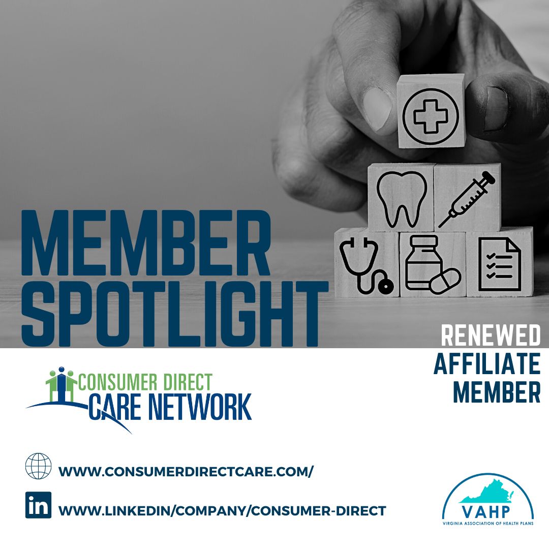 CDCNTweets's tweet photo. Thank you, Virginia Association of Health Plans (#VAHP) for the #MemberSpotlight!

We are proud to be a part of VAHP and our work serving Virginians across the state. We look forward to future opportunities to support the efforts of VAHP and the health plans of VA.
#CDCNTweets https://t.co/uoqu8ooFxK