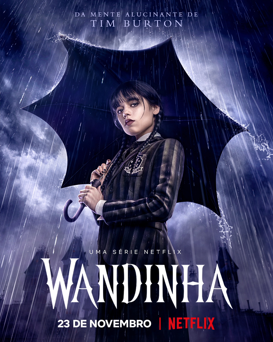 Wandinha  Série de Tim Burton sobre a Família Addams ganha data de estreia  pela Netflix - Cinema com Rapadura