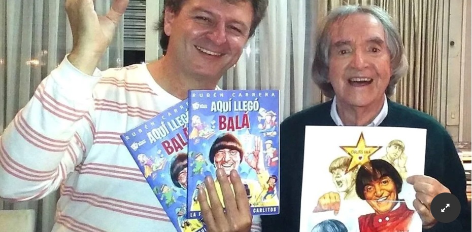 Radio2 AM1230 (@radio2rosario) on Twitter photo #Debocaenboca | MURIÓ CARLITOS BALÁ 🖤
📞 Hablamos con Rubén Carrera, amigo y fanático de Carlitos Balá: "En los últimos 15 años logramos establecer una amistad y compartir fiestas de cumpleaños. Es gran un honor. Le pude entregar el libro que escribí en sus manos". #Debocaenboca | MURIÓ CARLITOS BALÁ 🖤
📞 Hablamos con Rubén Carrera, amigo y fanático de Carlitos Balá: "En los últimos 15 años logramos establecer una amistad y compartir fiestas de cumpleaños. Es gran un honor. Le pude entregar el libro que escribí en sus manos".