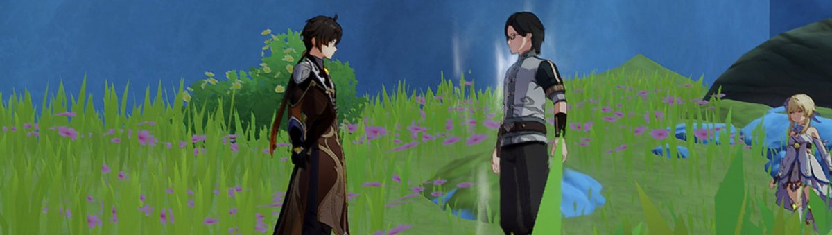 valeas00's tweet photo. Zhongli ( Rex lapis) &amp; Kun jun ( Azdaha )

#rexlapis #azdaha #Genshinlmpact #zhongli #liyue #GenshinImapct #Genshin https://t.co/GoQppKzxeV