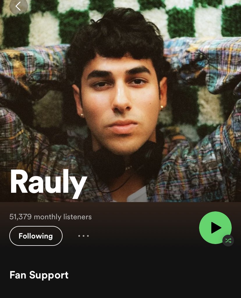 NBTMedia's tweet photo. @notrauly update :

It’s been 2 weeks since we released “Whoa” &amp; Rauly has now surpassed 50k monthly listeners 🔥🔥🔥

Listen to all Rauly’s music here :

https://t.co/VkpUAw7Urp https://t.co/YbtU7DP3H9