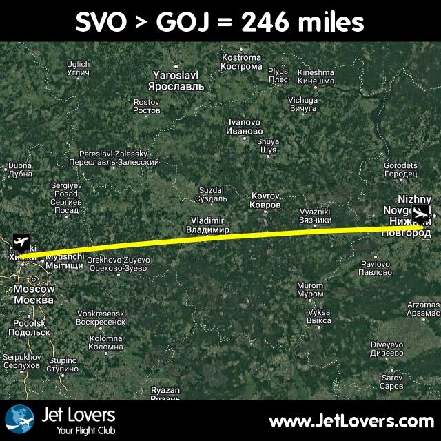 egorodet's tweet photo. My flight #179 on #JetLovers: SVO > GOJ - another 246 miles in the air! https://t.co/OMFV3aZzuH https://t.co/RjxAg8O0Dw