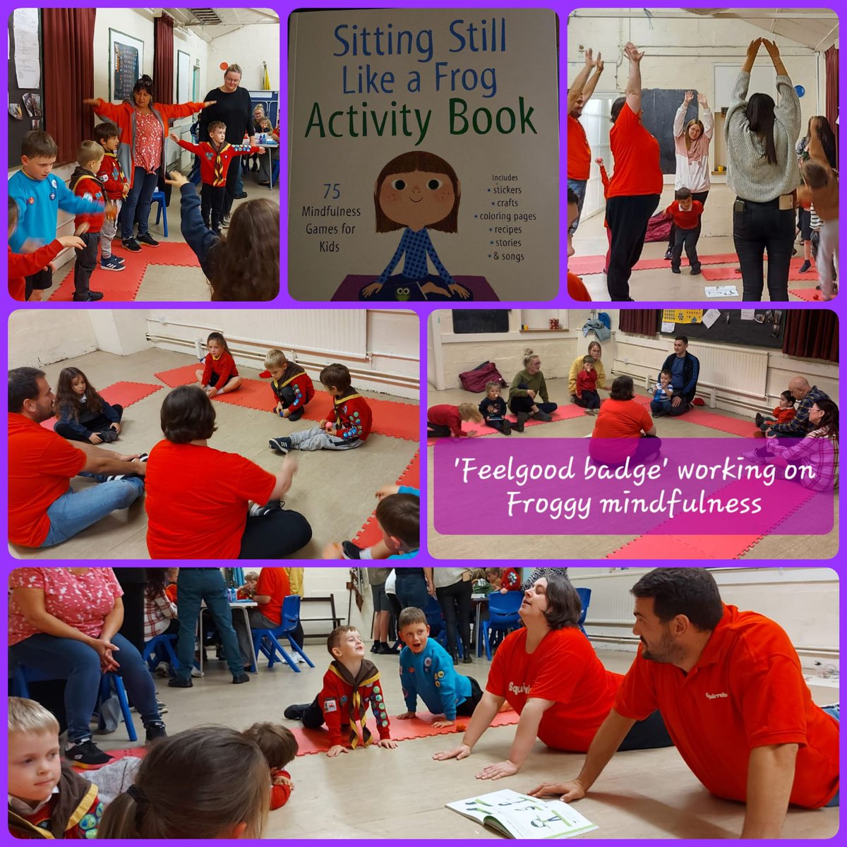 AhmeekJane's tweet photo. 25th Allerton Squirrel Scouts into year 2 week 3 with Feel Good Badge #mindfulness #stressballs #bubblethoughts #investitures @mattcolesmatt @MerseysideScout @richramsaran https://t.co/hCsoneF7fK